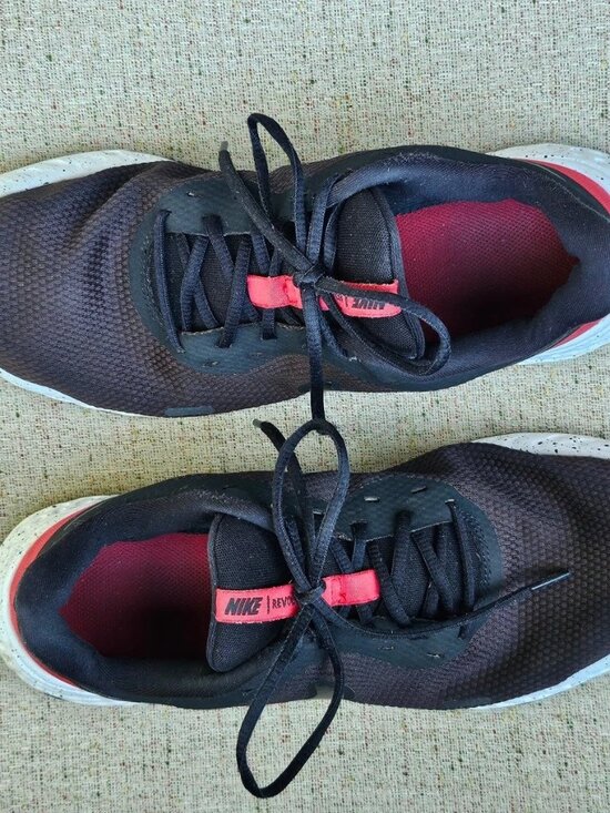 Nike Men Shoes Revolution Black SPort Athletic Running Sneaker Lace Up Size 11.5 main image 10